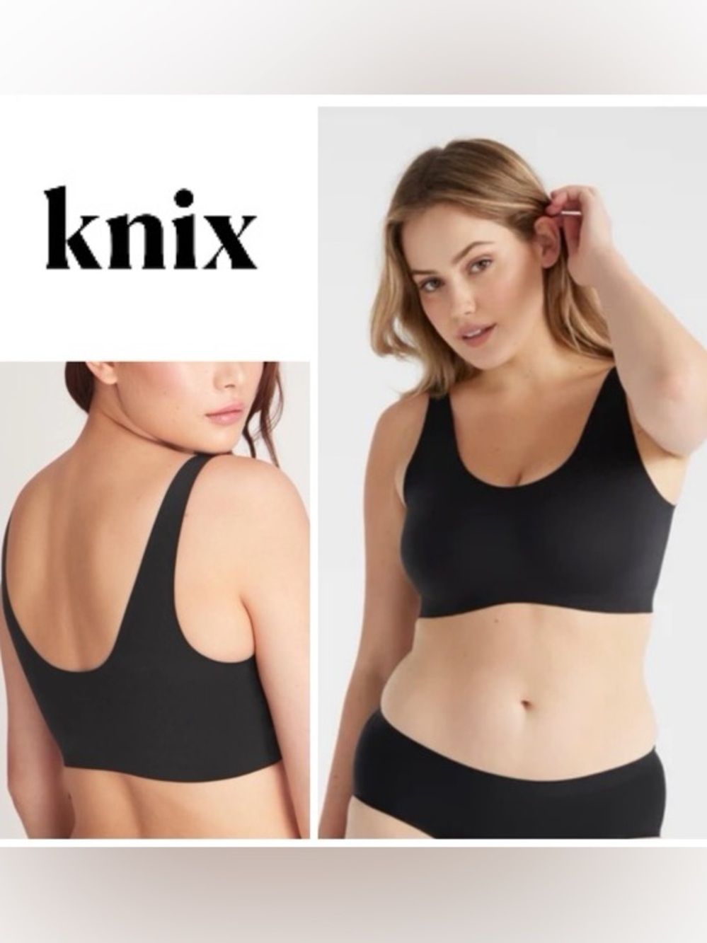 Knix NEW LuxeLift Pullover seamless Support Bra size XXL